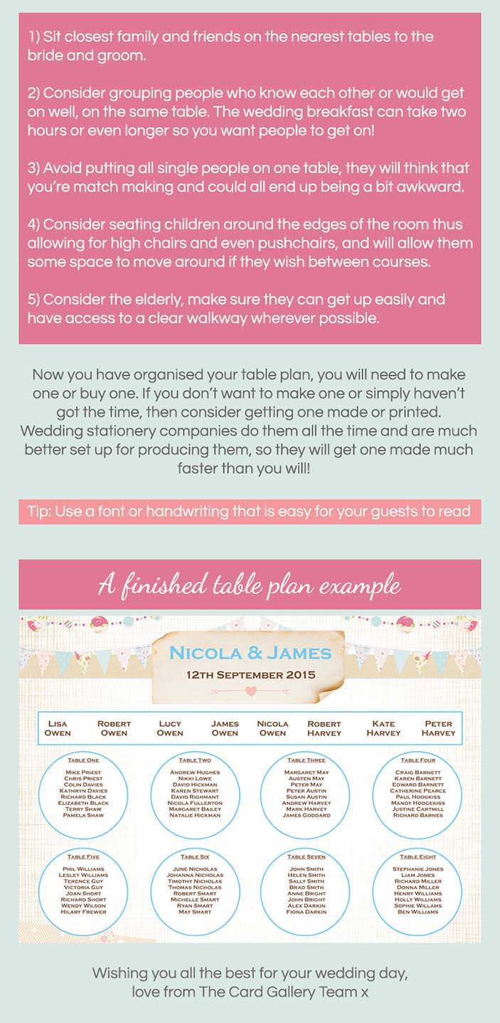 Table Plan Infographic 4